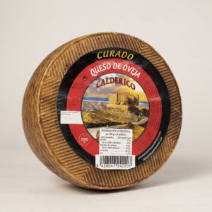 Queso Calderico de oveja curado pasteurizado