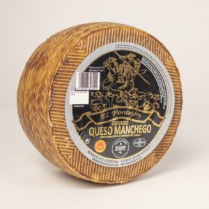 Queso de oveja curado con denominación de origen protegida.