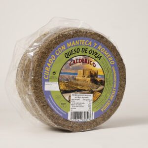 Queso artesano curado en Manteca y Romero